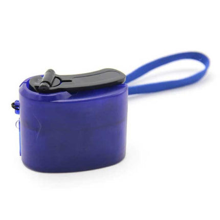 USB Oplader met Dynamo - Noodgeval Handslinger Lader Charger Blauw