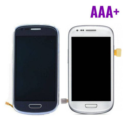 Samsung Galaxy S3 Mini Scherm (Touchscreen + AMOLED + Onderdelen) AAA+ Kwaliteit - Blauw/Wit 