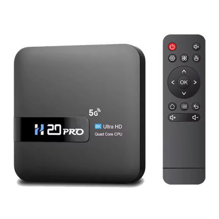 H20 Pro TV Box - Android Kodi Home Mediaspeler - 2GB RAM - 16GB Opslagruimte