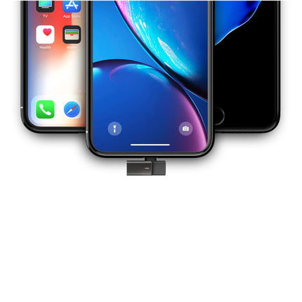 iPhone Lightning Oplader & AUX Splitter - Headphone Audio Splitter Adapter Zwart