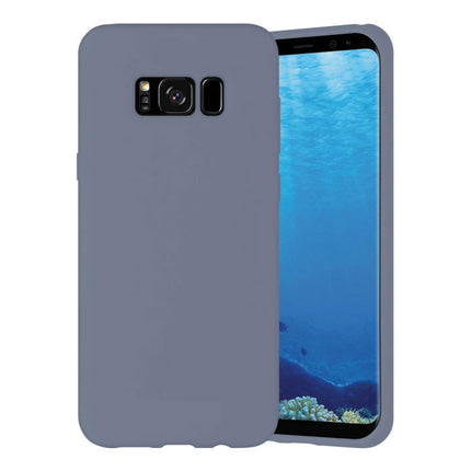 Samsung Galaxy M31 Silicone Hoesje - Zachte Matte Case Liquid Cover Grijs