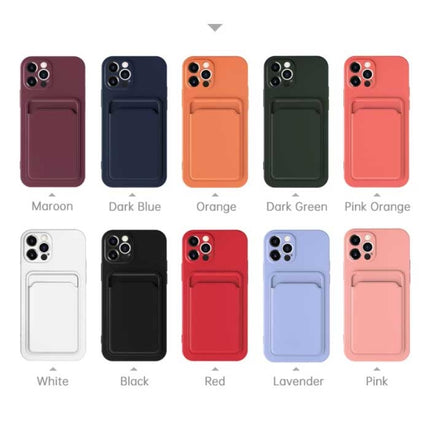 iPhone 13 Mini Kaarthouder Hoesje - Wallet Card Slot Cover Wit
