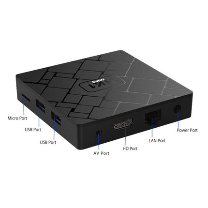 HK1 Mini 4K TV Box Mediaspeler Android Kodi - 2GB RAM - 16GB Opslagruimte