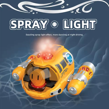 RC Duikboot met Afstandsbediening - Zwembad Speelgoed Boot Waterdicht - Blauw