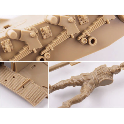 1:35 Panzer Kampfwagen II Tank Bouwkit - Duitse Panther Leger Plastic Hobby Doe-het-zelf Model 35009