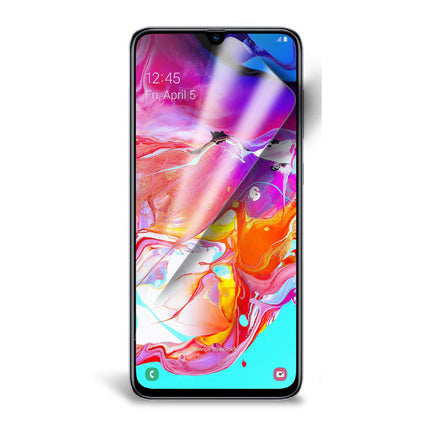 Samsung Galaxy A70 Screen Protector Foil Folie PET Vouwbare Beschermfolie Film 