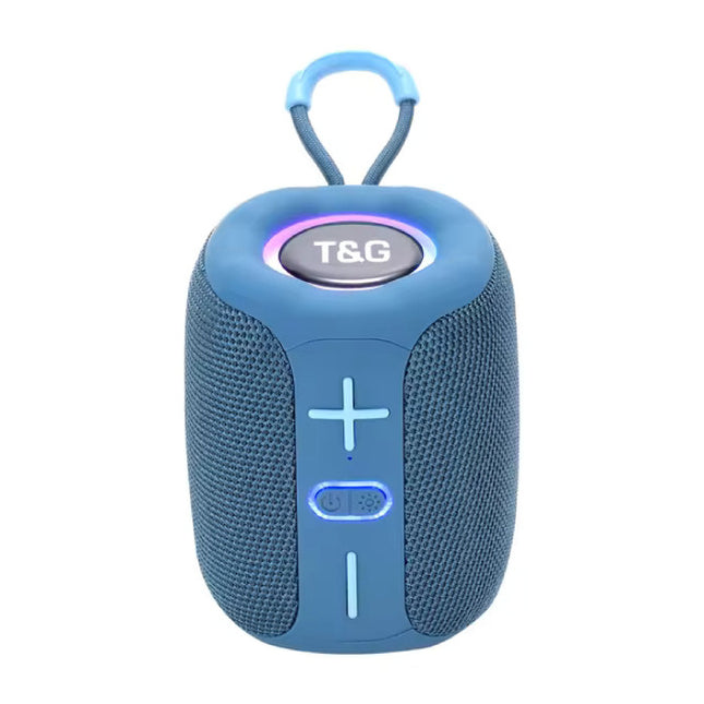 TG658 Draadloze Luidspreker - 1200mAh Batterij - Bluetooth 5.3 Subwoofer HiFi TF Radio - Blauw