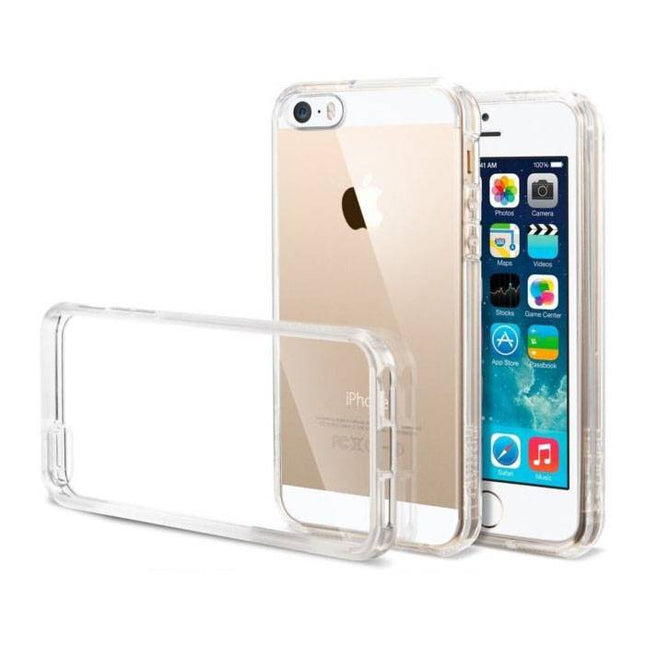 iPhone 5C Transparant Clear Case Cover Silicone TPU Hoesje 