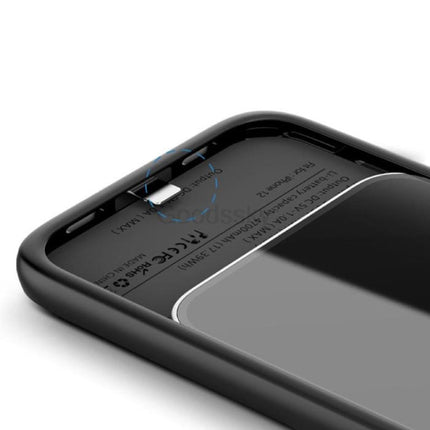 iPhone 14 Pro Powercase 4800mAh - Powerbank Batterij Hoesje Oplader Zwart
