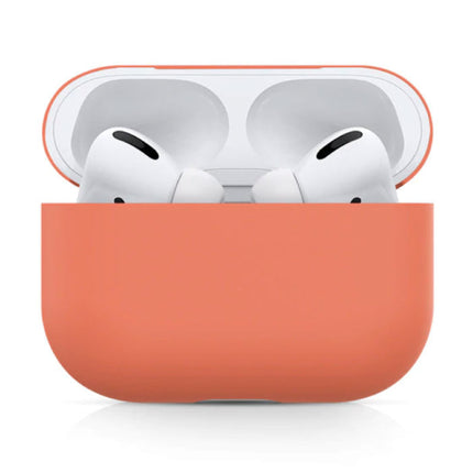 Flexibel Hoesje voor AirPods Pro - Silicone Skin AirPod Case Cover Soepel - Oranje