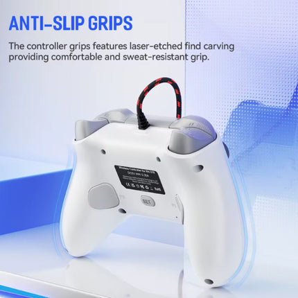 Gaming Controller voor PS5 / PS4 / PC - Gamepad Bedraad met Vibratie - Zwart