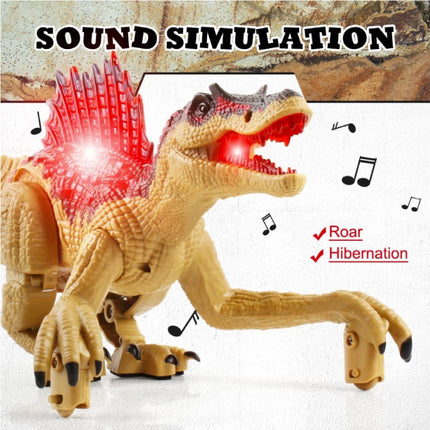 RC Dinosaurus (Spinosaurus) met Afstandsbediening - Bestuurbaar Speelgoed Dino Robot Geel