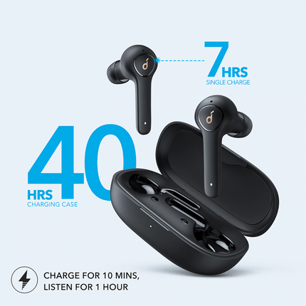 Soundcore Life P2 Draadloze Oortjes met Touch Control -  TWS Bluetooth 5.0 Wireless Buds Earphones Earbuds Oortelefoon Zwart