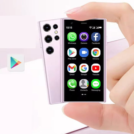 S23 Mini Smartphone - 2 GB RAM - 16 GB Opslag - 2 MP Camera - 1000mAh Batterij - Paars