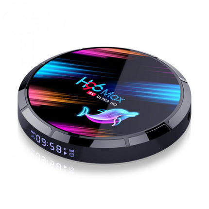 H96 Max 8K TV Box Mediaspeler Android Kodi - 4GB RAM - 128GB Opslagruimte + Draadloos Toetsenbord