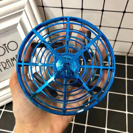 Mini RC UFO Drone Quadcopter Helikopter Speelgoed Blauw