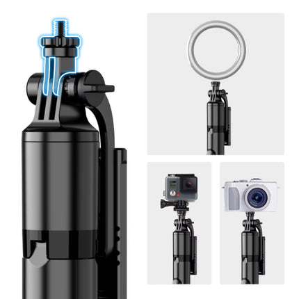 Q05 Selfie Stick Tripod - Intrekbare Vlog Statief Selfiestick - Zwart