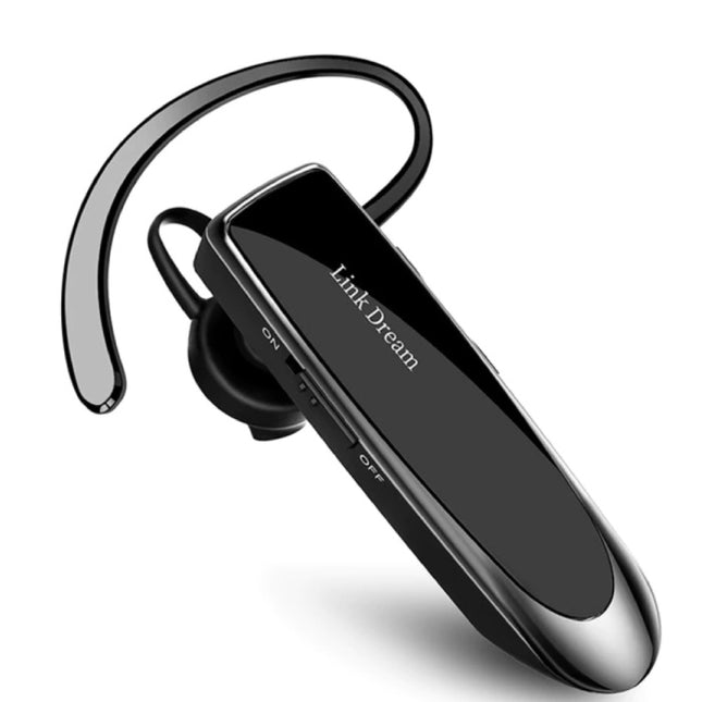 Draadloze Business Headset - Oordopje One Click Control TWS Oortje Bluetooth 5.0 Wireless Bud Headphone Oortelefoon Zwart
