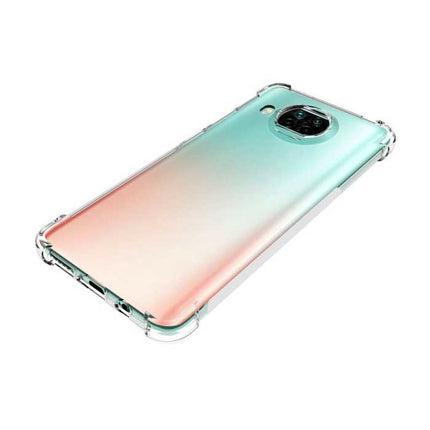 Xiaomi Mi 10T Pro Transparant Bumper Hoesje - Clear Case Cover Silicone TPU Anti-Shock