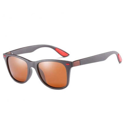 Gepolariseerde Klassieke Zonnebril - Unisex Driving Shades Bril Reizen UV400 Eyewear Grijs-blauw