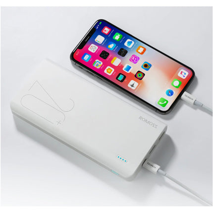Sense 6 Externe 20.000mAh Powerbank Noodaccu Batterij Oplader Charger Wit