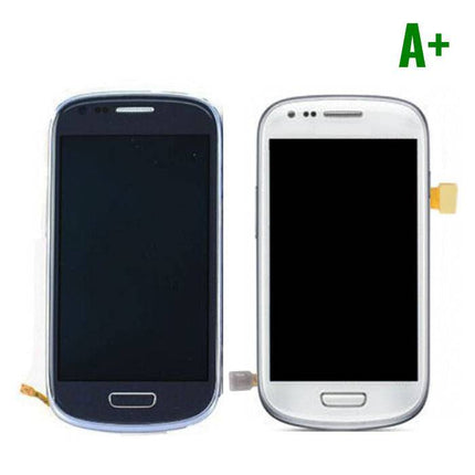 Samsung Galaxy S3 Mini Scherm (Touchscreen + AMOLED + Onderdelen) A+ Kwaliteit - Blauw/Wit