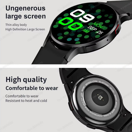 Smart Watch 6 - 1.44" Scherm - Sport Gezondheid Tracker Horloge Smartwatch - Silicoon Bandje - Wit