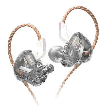 EDX 1DD Oordopjes - 3.5mm AUX Oortjes Noise Control Volumebeheer Wired Earphones Oortelefoon Transparant