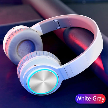 Draadloze Koptelefoon - Bluetooth 5.0 Noise Cancelling Headphones Gaming Headset Wit