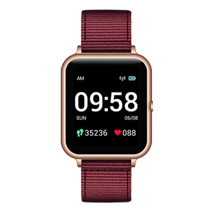 S2 Smartwatch met Extra Bandje -  Fitness Sport Activity Tracker Silica Gel Horloge Android Rood