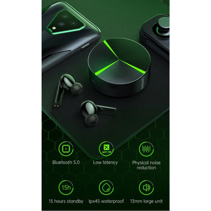 GM1 Draadloze Gaming Oortjes - Smart Touch Oordopjes TWS Bluetooth 5.0 Earphones Earbuds Oortelefoon Zwart