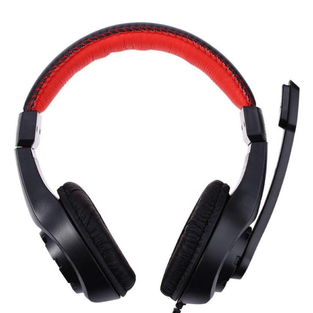 G1 Koptelefoon met Microfoon Headphones Stereo Gaming voor PlayStation 4 Rood