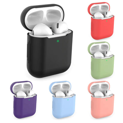 Flexibel Hoesje voor AirPods 1 / 2 - Silicone Skin AirPod Case Cover Soepel - Blauw