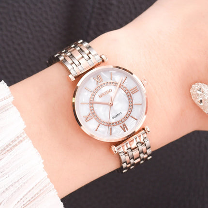 Dames Crystal Horloge - Anoloog Luxe Uurwerk voor Vrouwen 