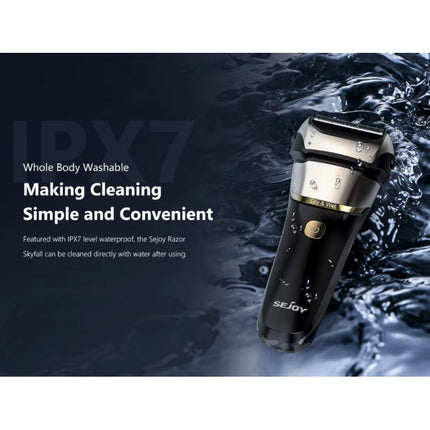 Scheerapparaat met LED Display - Elektrsiche Tondeuse Baard Trimmer Draadloos Scheermachine - Zilver