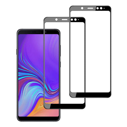 5-Pack Samsung Galaxy A7 2017 Full Cover Screen Protector 9D Tempered Glass Film Gehard Glas Glazen 