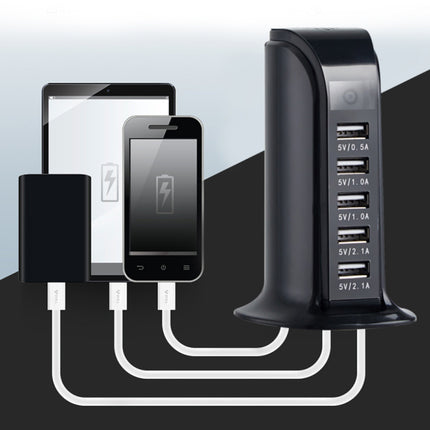 USB Laadstation Met Ingebouwde Beveiliging Camera 5-Port Muur Oplader Thuislader Stekkerlader
