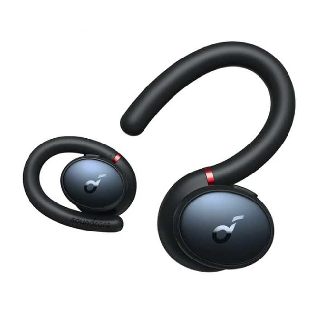 Soundcore Sport X10 Draadloze Oortjes met Oorhaak en Touch Control -  TWS Bluetooth 5.2 Wireless Oortelefoon Zwart