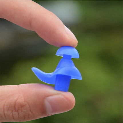 Siliconen Oorplugs voor Zwemmen en Duiken - Waterdichte Oordopjes Earplugs Zwart