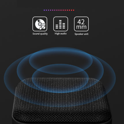 Draadloze Luidspreker Externe Speaker Wireless Bluetooth 4.2 Speaker Soundbar Box Oranjeblauw