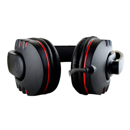 Wired  Gaming Koptelefoon Headset Headphones Over Ear met Microfoon Rood
