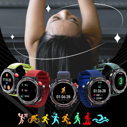 Zeus 5 Pro Smartwatch - Slaapmonitor Hartslag Zuurstof Sport Activity Tracker Waterdicht Zwart