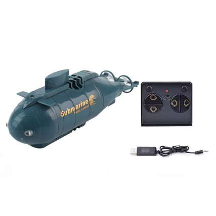 RC Duikboot met Afstandsbediening - Speelgoed Submarine Waterdicht - Blauw