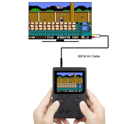 400 in 1 Retro Video Game Console - Mini Draagbare Gamepad - Zwart