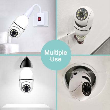 E27 Lamp Camera met Microfoon - WiFi Night Vision Motion Detection Smart Home Security