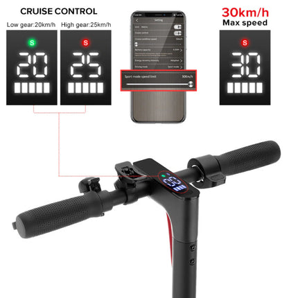 E9D Elektrische Off-Road Smart E Step Scooter - 350W - 30 km/u - 6.5 inch Wielen - 7.5Ah Batterij