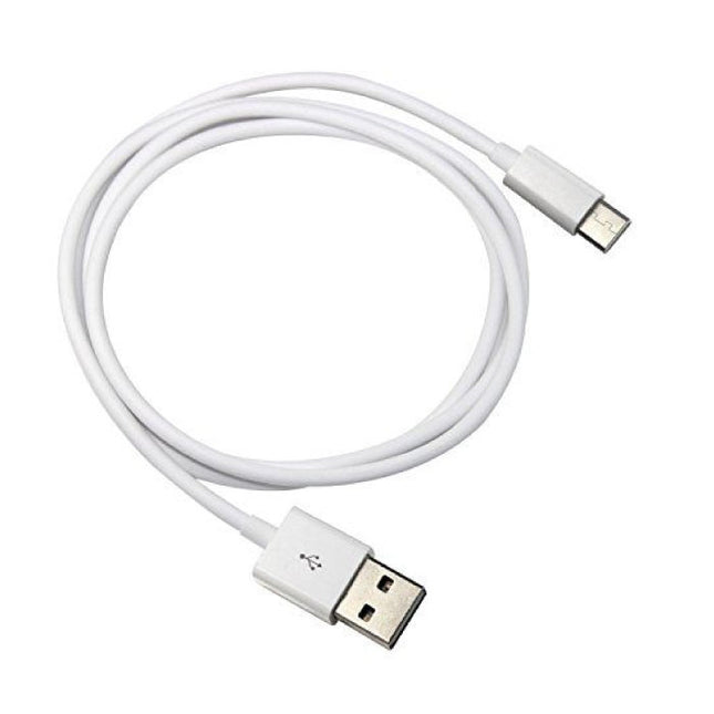 USB - USB-C Oplaadkabel Data Kabel Android 1 Meter Wit