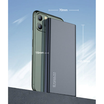 10.000mAh Draadloze Qi Oplader + Powerbank Noodaccu Batterij - PD QC3.0 Wireless Charger Pad Zwart