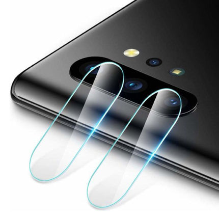 3-Pack Samsung Galaxy Note 10 Plus Tempered Glass Camera Lens Cover - Shockproof Case Bescherming