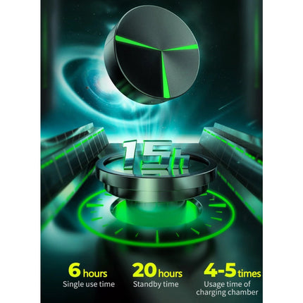 GM1 Draadloze Gaming Oortjes - Smart Touch Oordopjes TWS Bluetooth 5.0 Earphones Earbuds Oortelefoon Zwart